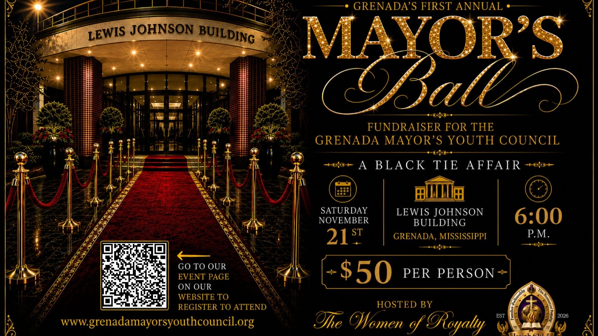 Mayor's Ball flyer